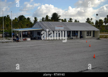 Cassidy International Airport, Christmas Island (Kiritimati), Republic of Kiribati Stock Photo