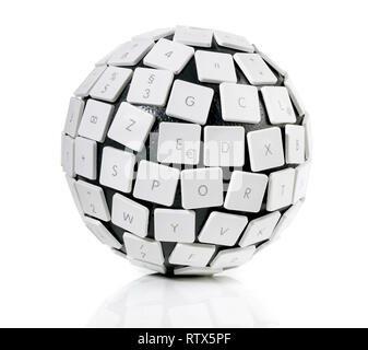 eSport Concept on white Background Stock Photo