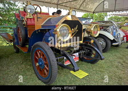 Veteran 1909 Opel classic car Stock Photo Alamy