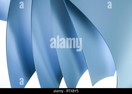 3d rendering, metalic surface and graphic design background Stock Photo