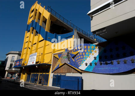 Alberto J. Armando or La Bombonera stadium, home of the soccer team Boca Juniors, Buenos Aires, Argentina Stock Photo