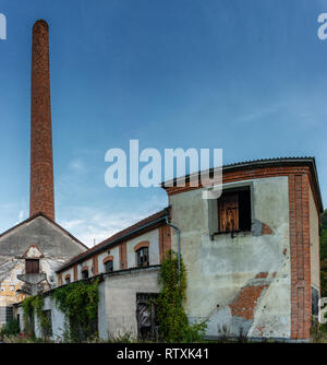 Lost Places - Haunoldmühle near Steyr, Upper Austria Stock Photo