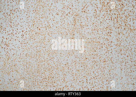 Texture of painted metal with rust. Abstract metal corrosion patterns Stock Photo