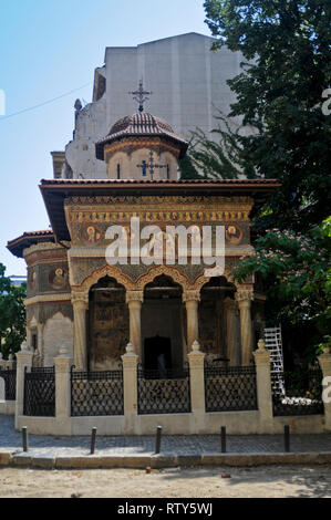 Stavropoleos Monastery, Bucharest, Romania Stock Photo