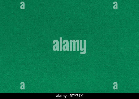Green felt texture for poker and casino background Stock Photo