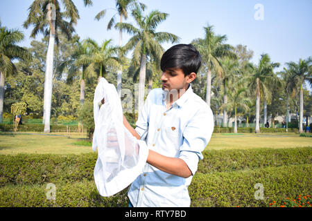 collecting insects for an entomologist to study using a home made ...