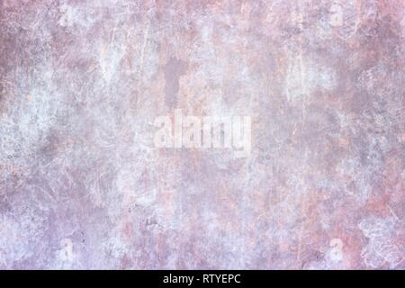 Metal plate background - crude grungy aged steel texture. Stock Photo