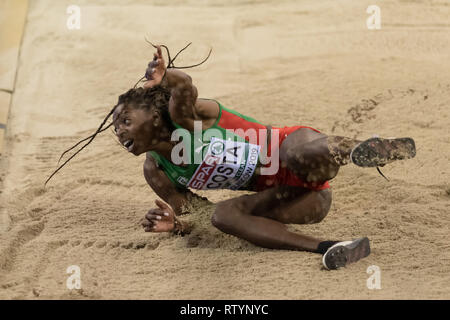 Glasgow, UK. 03rd Mar, 2019. Athletics, European Indoor Championships ...