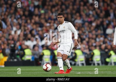 Madrid, Spain. 2nd Mar, 2019. Luka Modric (Real) Football/Soccer ...