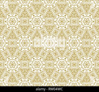 Lace vector fabric seamless  pattern with flowers Stock Vector