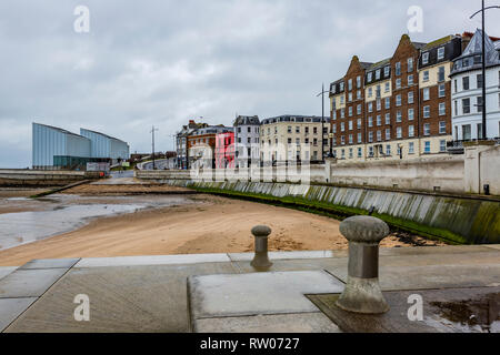 Margate old town, within a short walk from the Tuner Contemporary and Droit house Stock Photo