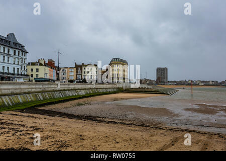 Margate old town, within a short walk from the Tuner Contemporary and Droit house Stock Photo