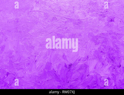 Pastel bright violet purple colored painted background, full frame, top view Stock Photo
