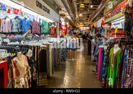 Central Market, Clothing for Sale,  Kuala Lumpur, Malaysia. Stock Photo