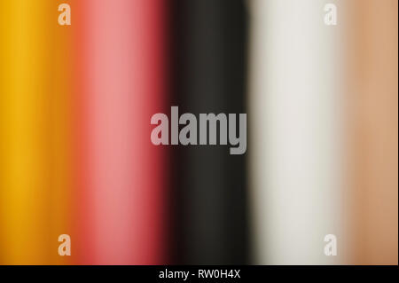 Multi colorful abstract bright lines blurred background. Stock Photo