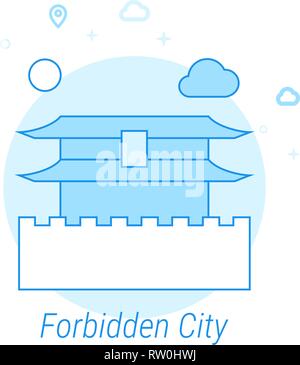The Forbidden City linear icon Stock Vector Image & Art - Alamy
