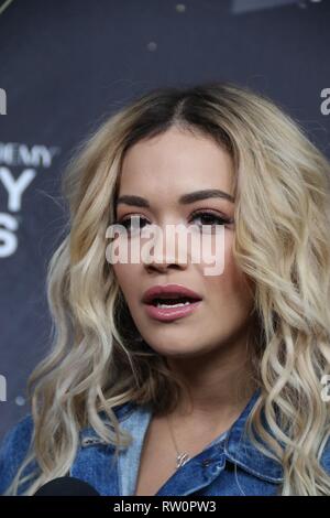 RITA ORA 2018 Photo By John Barrett/PHOTOlink Stock Photo - Alamy