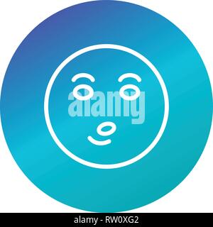 Whistle Emoji Vector Icon Sign Icon Vector Illustration For Personal And Commercial Use... Clean Look Trendy Icon... Stock Vector