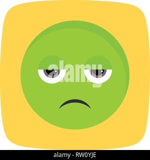 Sick Emoji Vector Icon Sign Icon Vector Illustration For Personal And Commercial Use... Clean Look Trendy Icon... Stock Vector