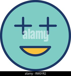 Positive Emoji Vector Icon Sign Icon Vector Illustration For Personal And Commercial Use... Clean Look Trendy Icon... Stock Vector