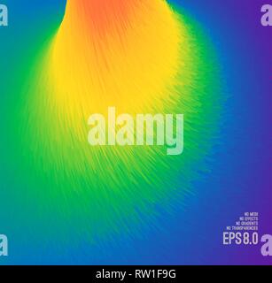 Abstract blurred color background. Modern screen vector design for mobile app. Trendy gradients. Stock Vector