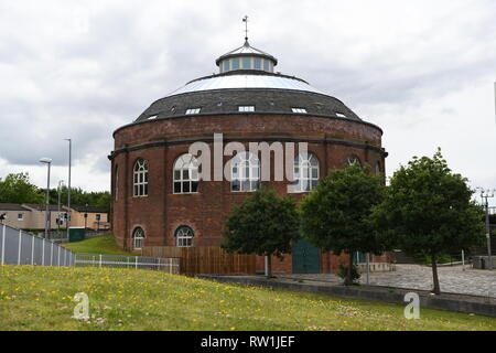 Glasgow Harbour Tunnel Rotundas (South). Plantation Place, Govan ...