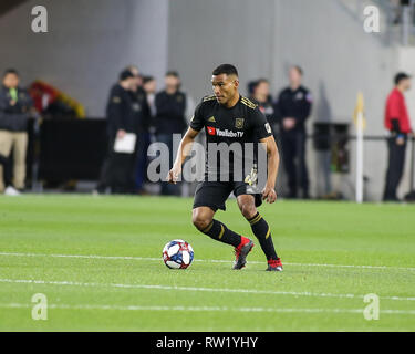 2019 Los Angeles FC Eddie Segura #4 Game Used Signed Black Jersey