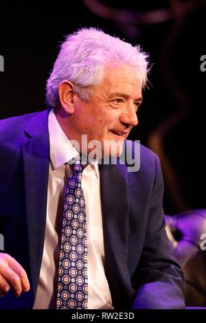 Kevin Keegan, at Cheltenham Literature Festival on Tuesday, to talk about his new book. 9 October 2018 Picture by Andrew Higgins - Thousand Word Media Stock Photo