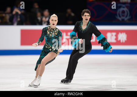 Piper Gilles and Paul Poirier of Canada perform during the figure