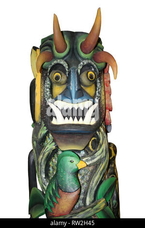 Costa Rica Boruca Indian Mask Stock Photo