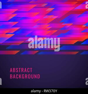 Abstract design with dinamic shapes Stock Vector