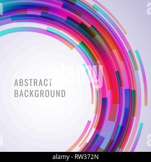 Abstract design with dinamic shapes Stock Vector