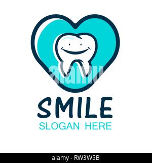 World Dentist Day. Vector illustration of logo tooth. Great holiday gift card,poster. Stomatology banner Stock Vector