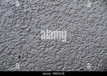 Close up surface of weathered and old cement and concrete walls Stock Photo