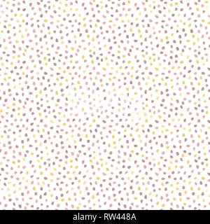 Seamless Vector Background With Random Shapes Stock Vector