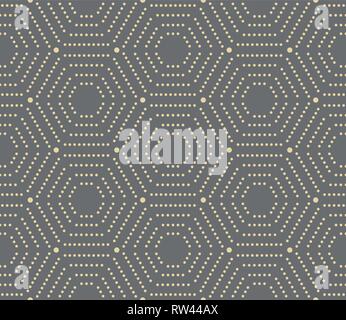 Modern Vector Seamless Dotted Pattern Stock Vector