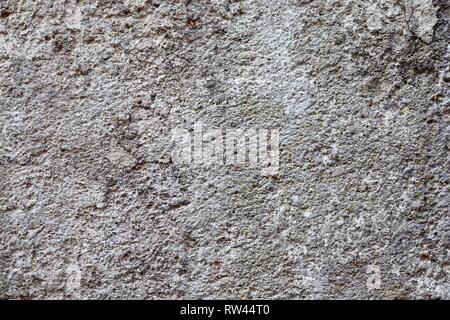 Close up surface of weathered and old cement and concrete walls Stock Photo