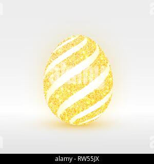 Set of Easter Eggs. Royal Egg. Vector illustration. Stock Vector