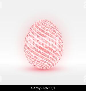 Set of Easter Eggs. Royal Egg. Vector illustration. Stock Vector