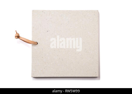 Concrete stone server/board/tray with space for text on white background. Top view, flat lay. Different food arrangements available. Stock Photo
