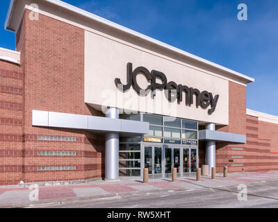 Colorful print leggings on sale at J.C. Penny's department store