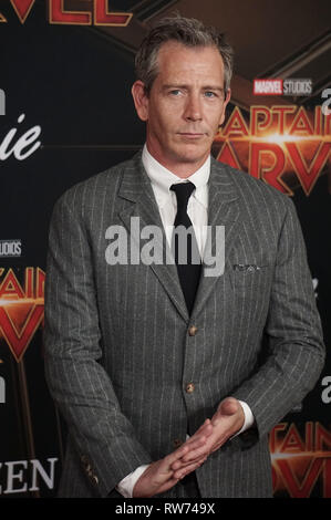 Los Angeles, USA. 04th Mar, 2019. Ben Mendelsohn 082 attends the Marvel Studios 'Captain Marvel' premiere on March 04, 2019 in Hollywood, California. Credit: Tsuni/USA/Alamy Live News Stock Photo