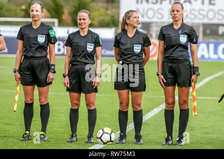 PARCHAL, 04-03-2019 ,Bela Vista Municipal Stadium, Algarve Cup 2019, Iceland - Scotland (Women),  during the match Iceland - Scotland (Women) Stock Photo