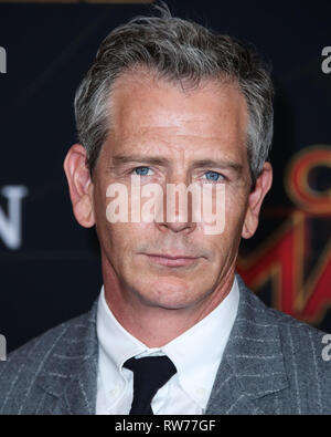 Hollywood, United States. 04th Mar, 2019. HOLLYWOOD, LOS ANGELES, CA, USA - MARCH 04: Actor Ben Mendelsohn arrives at the World Premiere Of Marvel Studios 'Captain Marvel' held at the El Capitan Theatre on March 4, 2019 in Hollywood, Los Angeles, California, United States. (Photo by Xavier Collin/Image Press Agency) Credit: Image Press Agency/Alamy Live News Stock Photo
