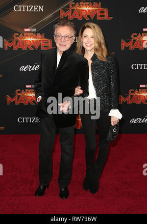 LOS ANGELES, CA - MARCH 4: Frankie Valli, Randy Clohessy, at the world premiere of Marvel Studios’ Captain Marvel at El Capitan Theater in Los Angeles, California on March 4, 2019. Credit: Faye Sadou/MediaPunch Stock Photo