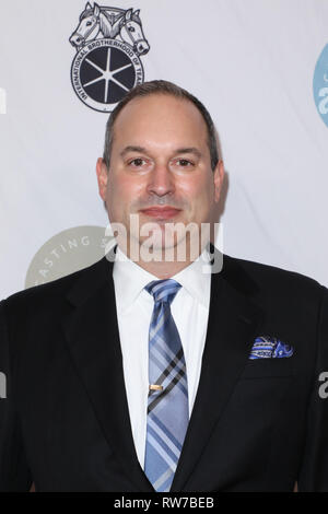 34th Annual Casting Society of America's Artios Awards held at the Beverly Hilton Hotel  Featuring: Matthew Lessall Where: Los Angeles, California, United States When: 01 Feb 2019 Credit: Sheri Determan/WENN.com Stock Photo