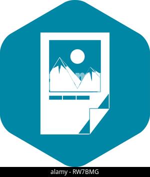 Tested ink paper with printer marks icon Stock Vector