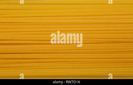 Dry Spaghetti Noodles for a background or texture Stock Photo