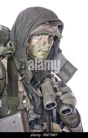 Jagdkommando soldier of the Austrian special forces. Stock Photo