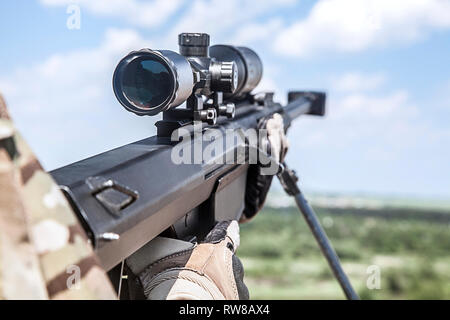 Army ranger sniper Stock Photo - Alamy